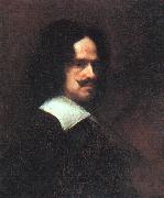 VELAZQUEZ, Diego Rodriguez de Silva y Self Portrait set oil on canvas